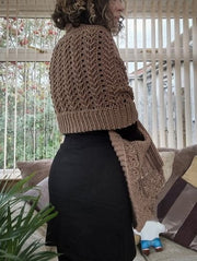 Crochet Pocket Shawl Pattern