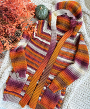 Cardigan valy crochet pattern