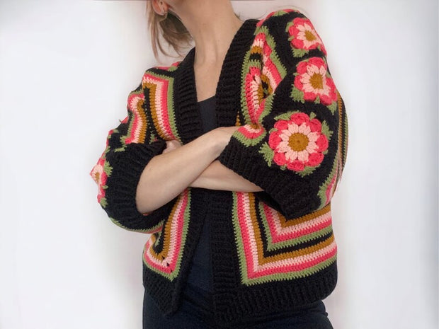 New Saly Cardigan crochet Pattern