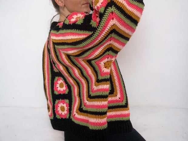New Saly Cardigan crochet Pattern