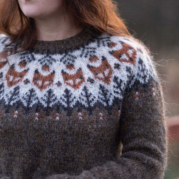 THE WILD sweater pattern
