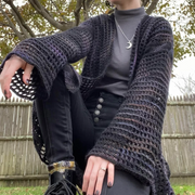 The Void Cardigan crochet pattern