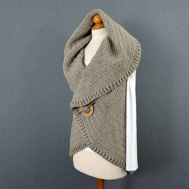 Simplicity Round Cardigan Crochet Pattern (S - 5XL)