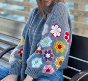 Blooming Dream Sweater Crochet Pattern