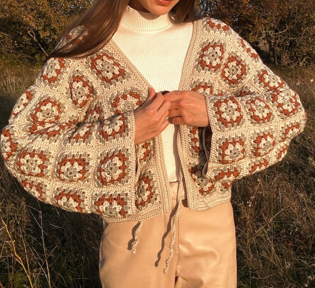 Sunset Grannies crochet pattern