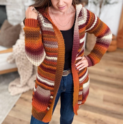 Cardigan valy crochet pattern