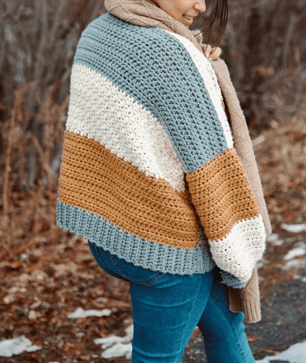 Oversized Cardigan Crochet pattern