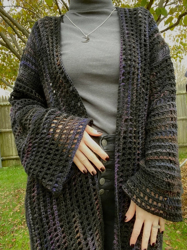 The Void Cardigan crochet pattern