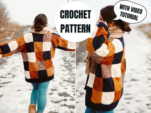 Danish Cardigan Crochet Pattern