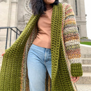 Long cardigan Crochet Pattern