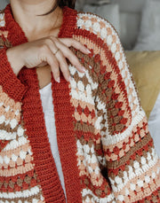 kabiWeave Cardigan crochet pattern