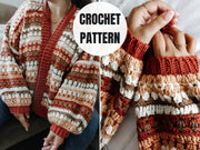 kabiWeave Cardigan crochet pattern
