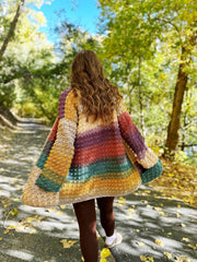 The Echoes Cardigan crochet pattern