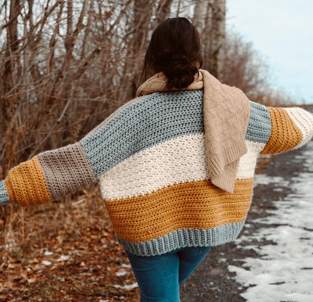 Oversized Cardigan Crochet pattern