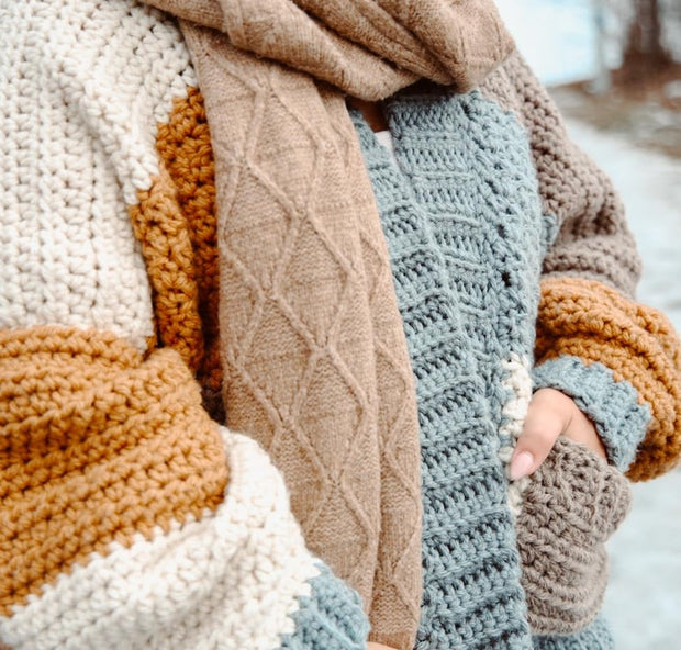 Oversized Cardigan Crochet pattern