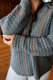 Springtide Crochet Sweater crochet pattern